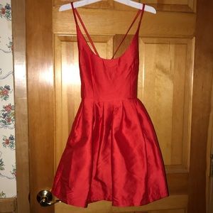 ShowPo Red Skater Dress in XS